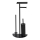WENKO 26060100 - WC-Set COSENZA 32,5 x 72 cm schwarz