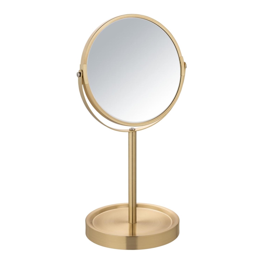 WENKO 26061100 - Miroir ALATA 18,5 x 35 cm doré