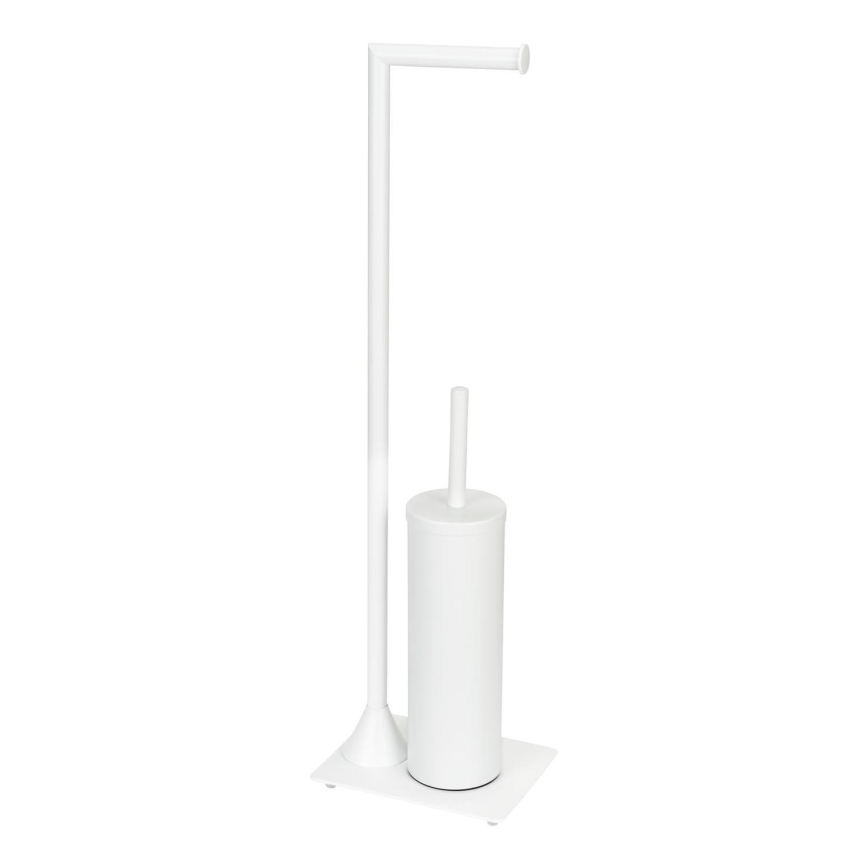 WENKO 26072100 - Scopino WC HELLA 15x69 cm bianco