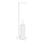 WENKO 26072100 - Scopino WC HELLA 15x69 cm bianco