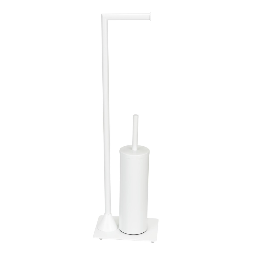 WENKO 26072100 - Scopino WC HELLA 15x69 cm bianco