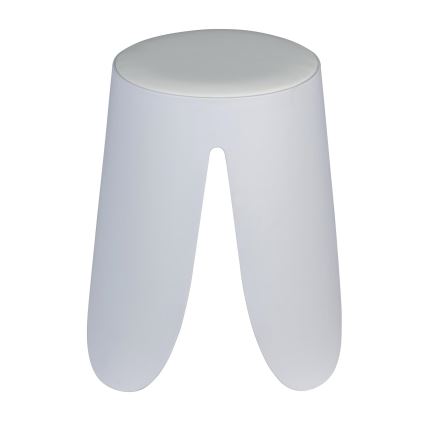 WENKO 26086100 - Sgabello COMISO 44,5x46 cm bianco