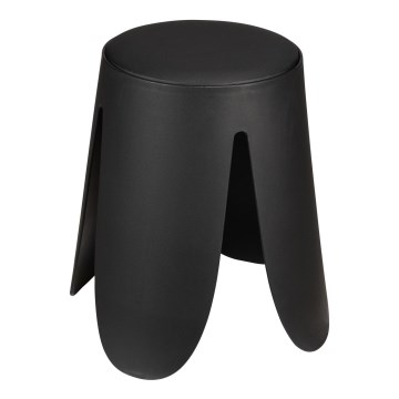 WENKO 26087100 - Tabouret COMISO 44,5x46 cm, noir