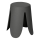 WENKO 26089100 - Hocker COMISO 44,5x46 cm Anthrazit