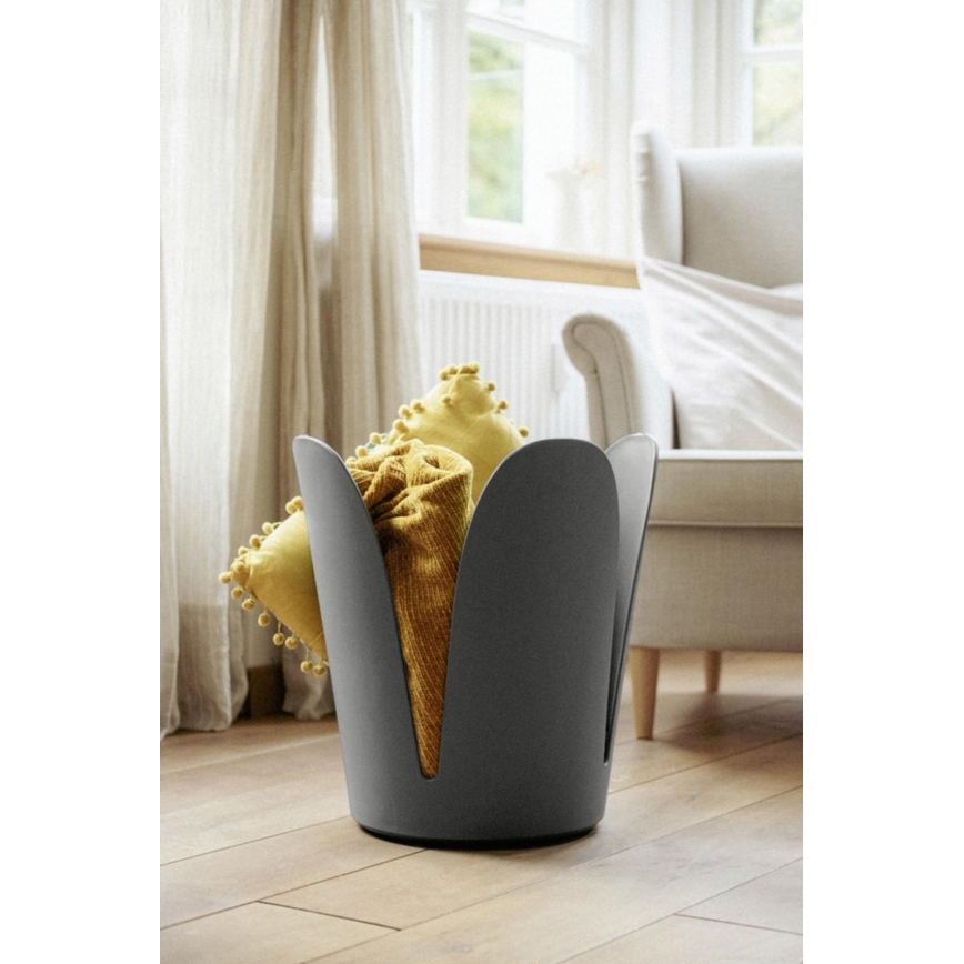 WENKO 26089100 - Sgabello COMISO 44,5x46 cm antracite