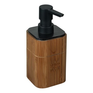 WENKO 26102100 - Dispenser per sapone SERRO 7,5x16,5 cm marrone/nero