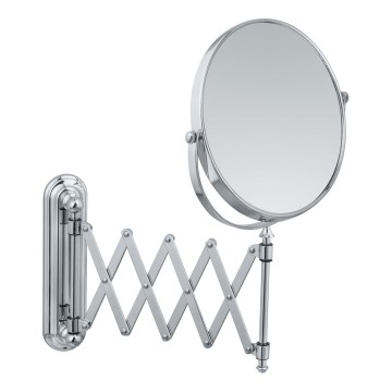 WENKO 3656241100 - Specchio cosmetico TELESCOPE DELUXE 23x38 cm cromo lucido