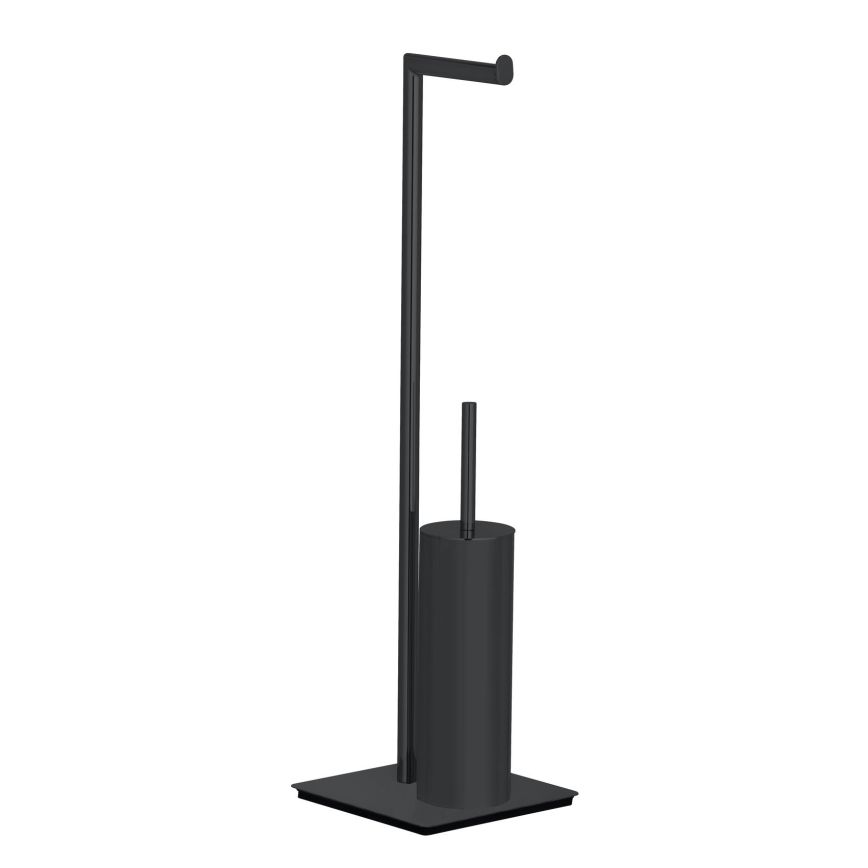 WENKO 71556800 - WC-Set RECCO 20x71,5 cm schwarz