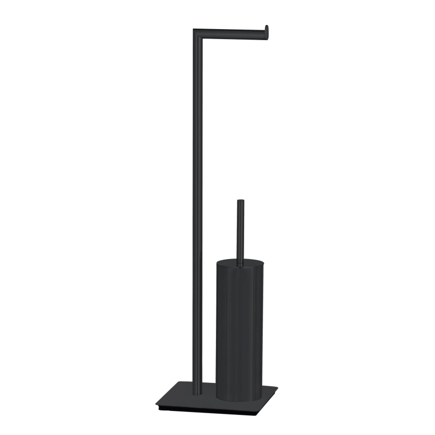 WENKO 71556800 - WC-Set RECCO 20x71,5 cm schwarz