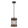 Westinghouse 61179 - Lampadario a sospensione con filo LANGSTON 1xE27/60W/230V barnwood