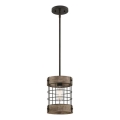 Westinghouse 61180 - Hängeleuchte LANGSTON 1xE27/60W/230V Kiefer