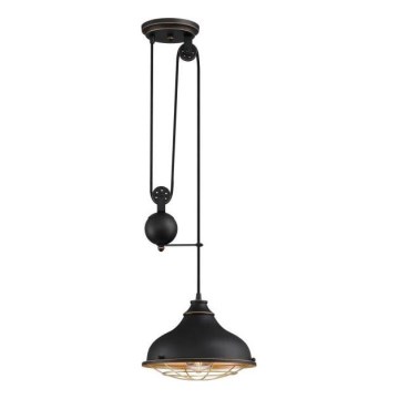 Westinghouse 61249 - Lampadario a sospensione con filo CHAVES 1xE27/60W/230V