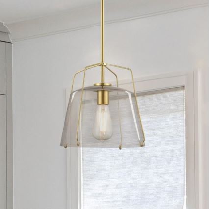 Westinghouse 61251 - Lampadario a sospensione con supporto rigido HALLEIN 1xE27/60W/230V