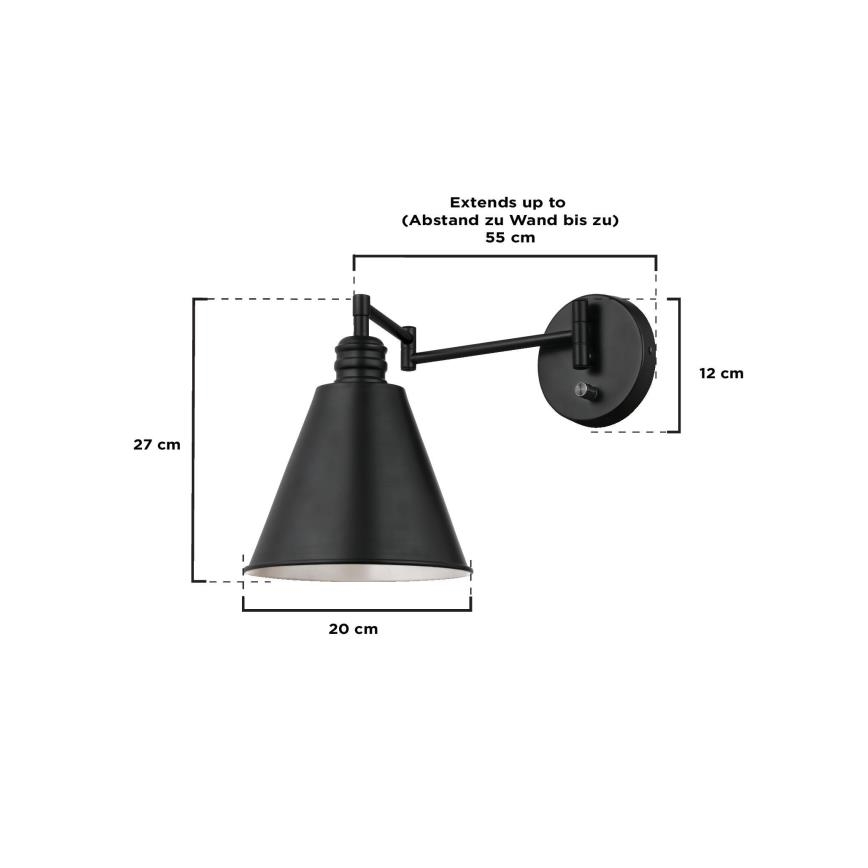 Westinghouse 61254 - Applique TROCADERO 1xE27/60W/230V