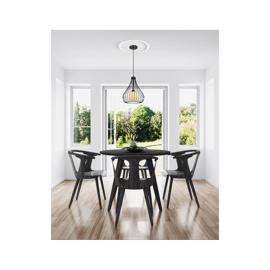 Westinghouse 6205140 - Lampadario a cavo 1xE27/60W/230V Ø 30 cm