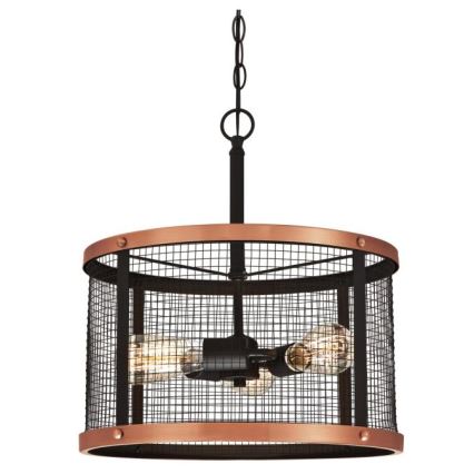 Westinghouse 63327 - Lampadario a sospensione con catena EMELIE 3xE27/60W/230V