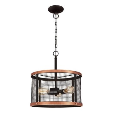 Westinghouse 63327 - Suspension à chaîne EMELIE 3xE27/60W/230V Ø 42 cm