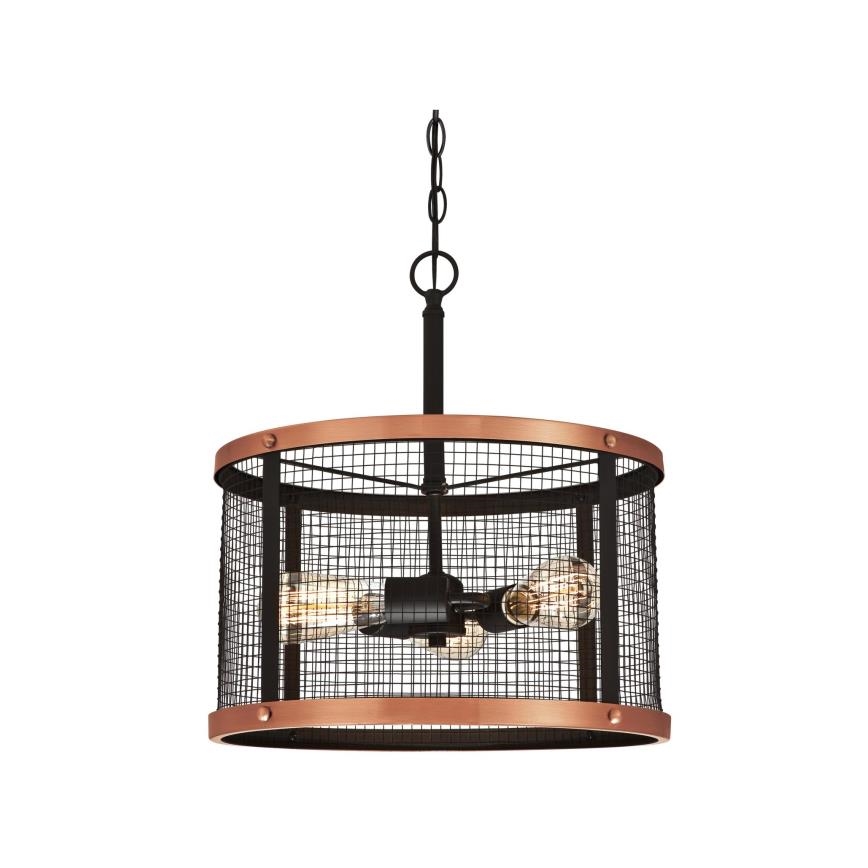 Westinghouse 63327 - Suspension à chaîne EMELIE 3xE27/60W/230V Ø 42 cm