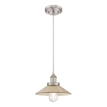 Westinghouse 6338840 - Pendelleuchte an Kabel BONNIE 1xE27/60W/230V Ø 25 cm