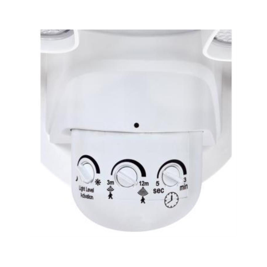 Westinghouse 63642 - Proiettore da esterno a LED con sensore 2xLED/8,75W/230V IP44