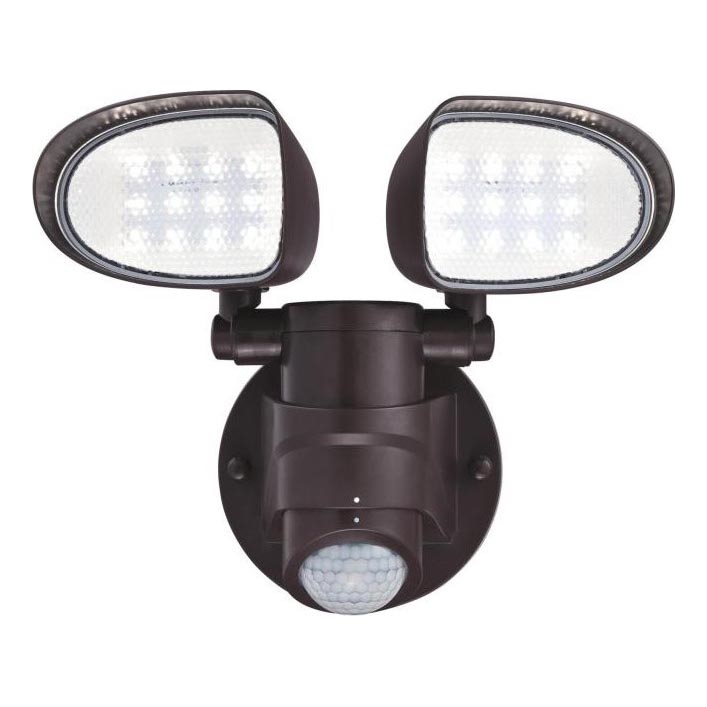Westinghouse 63642 - Proiettore da esterno a LED con sensore 2xLED/8,75W/230V IP44