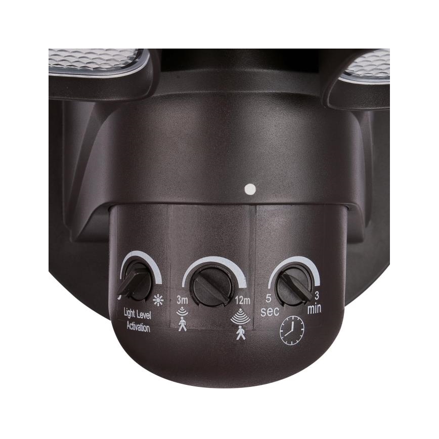 Westinghouse 63642 - Proiettore da esterno a LED con sensore 2xLED/8,75W/230V IP44