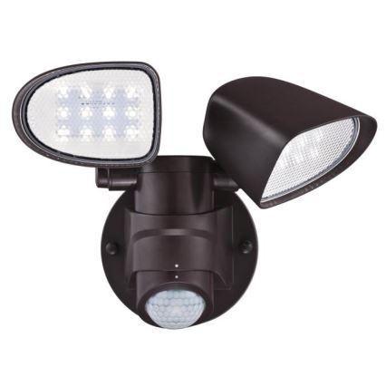 Westinghouse 63642 - Proiettore da esterno a LED con sensore 2xLED/8,75W/230V IP44