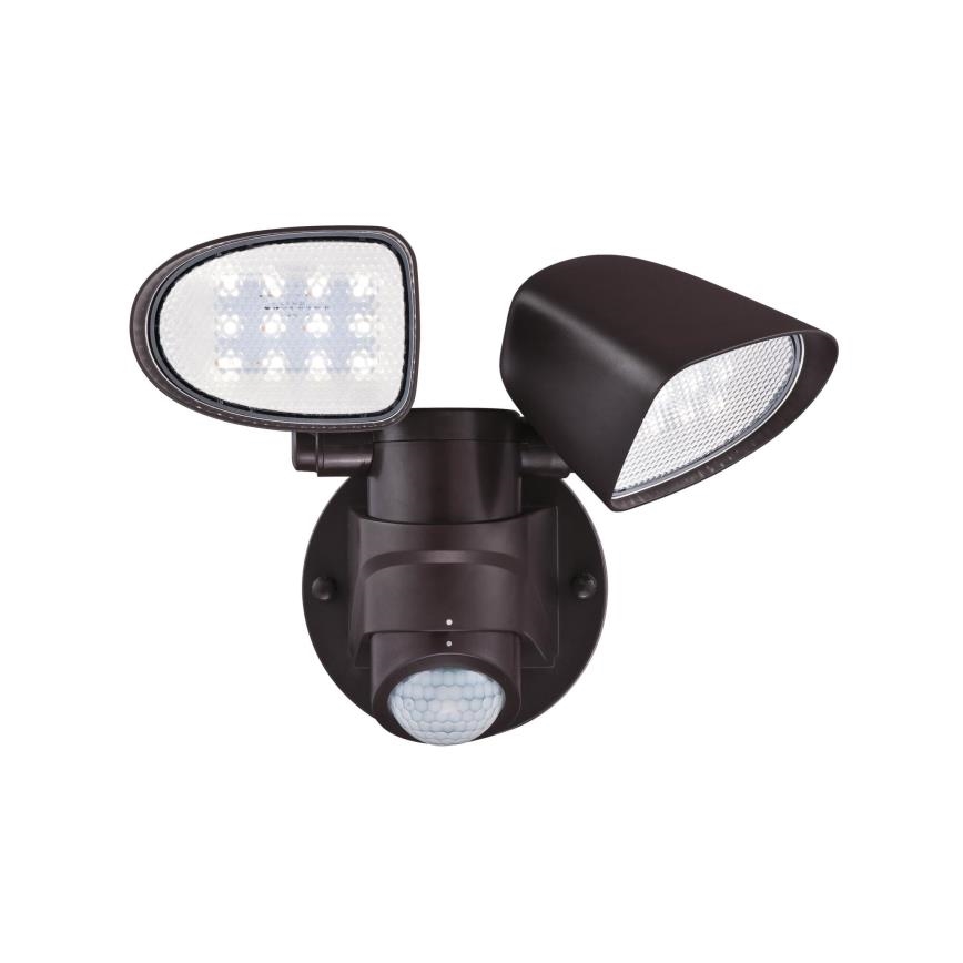 Westinghouse 63642 - Proiettore da esterno a LED con sensore 2xLED/8,75W/230V IP44