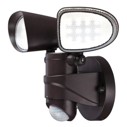 Westinghouse 63642 - Proiettore da esterno a LED con sensore 2xLED/8,75W/230V IP44