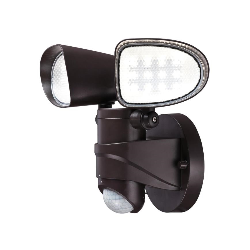 Westinghouse 63642 - Proiettore da esterno a LED con sensore 2xLED/8,75W/230V IP44