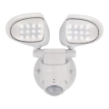 Westinghouse 63642 - Projecteur extérieur avec détecteur 2xLED/8,75W/230V IP44
