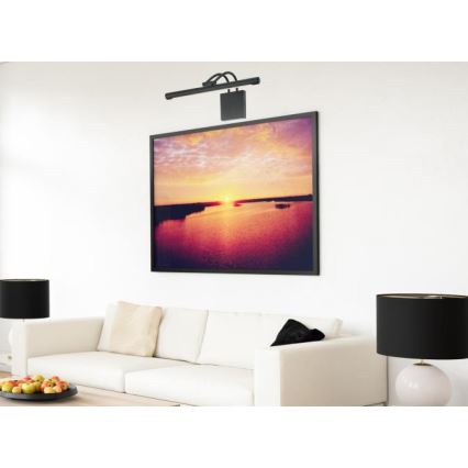 Westinghouse 7501640 - Applique LED dimmable pour tableaux LED/15W/230V noire