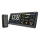 Wetterstation mit farbigem LCD-Display und Wecker 5V 3xAAA + 2xAA schwarz