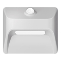 Wiederaufladbare LED-Treppenleuchte mit Bewegungs- und Dämmerungssensor STEP LIGHT LED/0,3W/3,7V 2200 mAh IP53 weiß