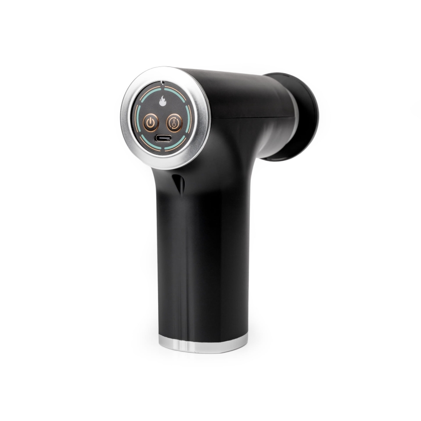 Wiederaufladbare Massagepistole mit 9 Aufsätzen 25W/5V 1200 mAh