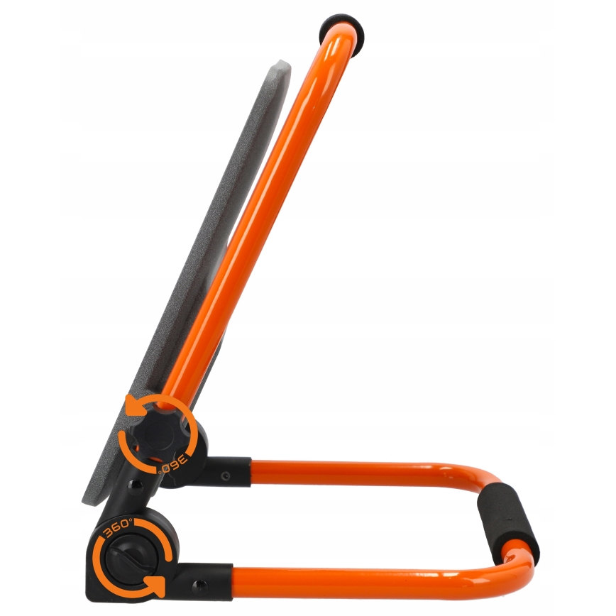 Wiederaufladbarer LED-Reflektor mit Stativ LED/50W/3,2V 4500K 5000 mAh IP65 orange