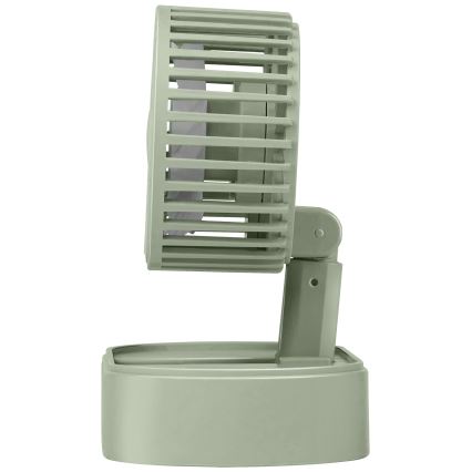 Wiederaufladbarer Tischventilator 3,7V 1200 mAh grün