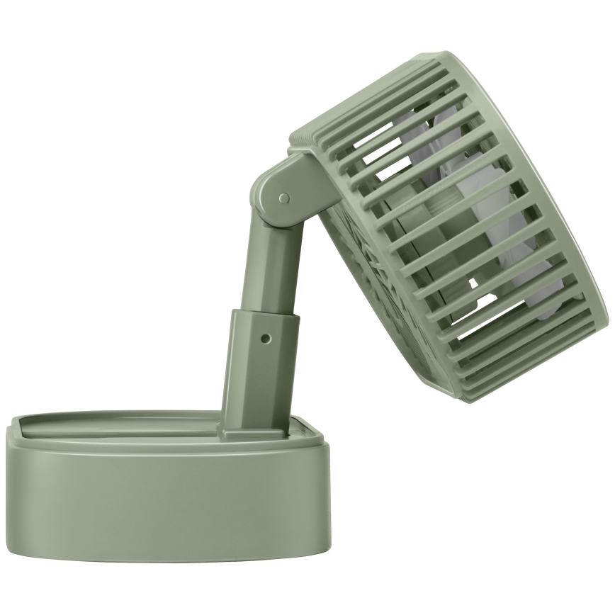 Wiederaufladbarer Tischventilator 3,7V 1200 mAh grün