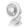 Wiederaufladbarer Tischventilator mit Klemme 6W/5V 1200 mAh weiß