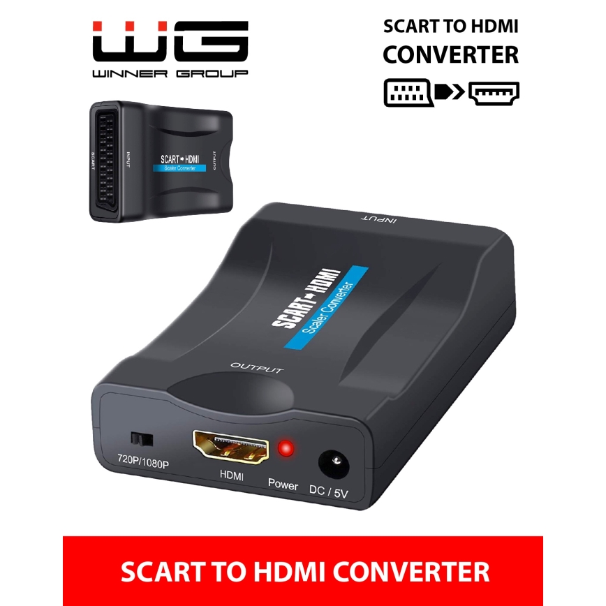 Winner Group - Audio video convertitore SCART to HDMI