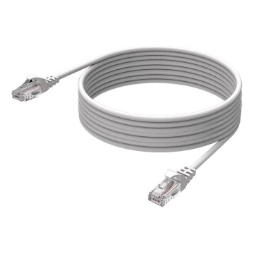 Winner Group - Câble réseau Ethernet RJ45 / RJ45 CAT-6 10m blanc