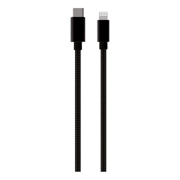 Winner Group - Câble USB Lightning / USB-C 60W 50cm noir