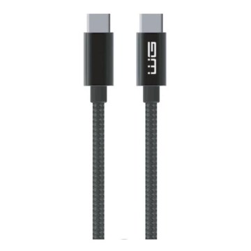 Winner Group - Câble USB USB-C / USB-C 60W 20cm noir