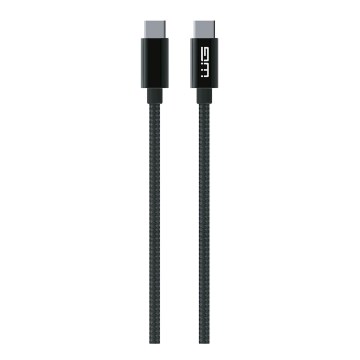 Winner Group - Câble USB USB-C / USB-C 60W 50cm noir