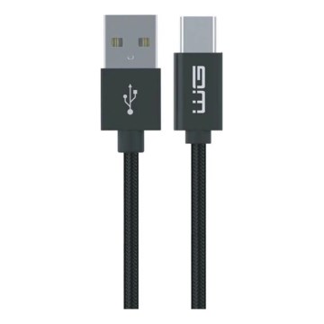 Winner Group - Cavo USB con connettore esteso USB-C / USB-A 60W 1m nero