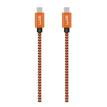 Winner Group - Cavo USB USB-C / USB-C 60W 1m arancione