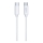 Winner Group - Cavo USB USB-C / USB-C 60W 1m bianco