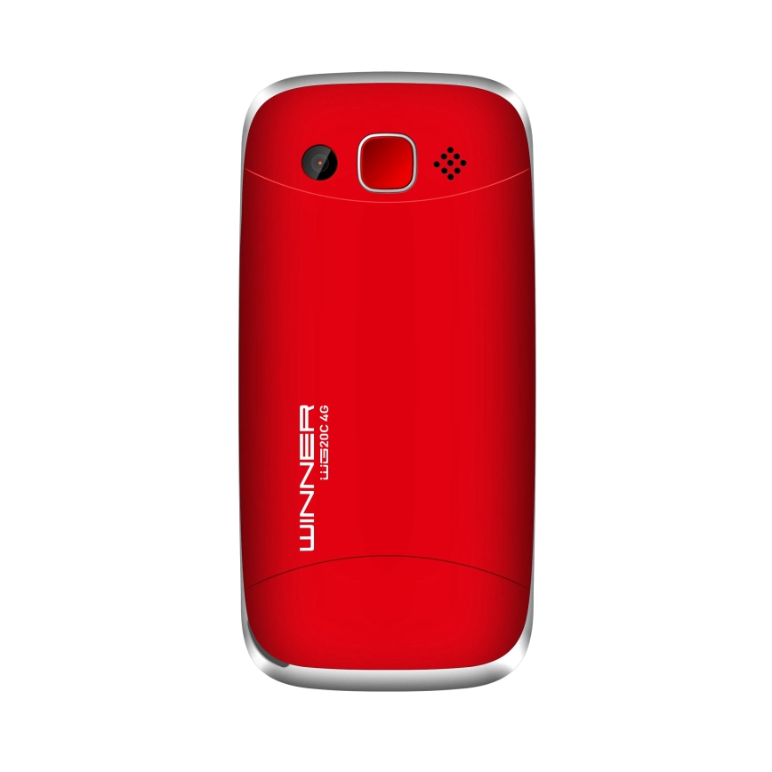 Winner Group - Cellulare per anziani 1600 mAh rosso