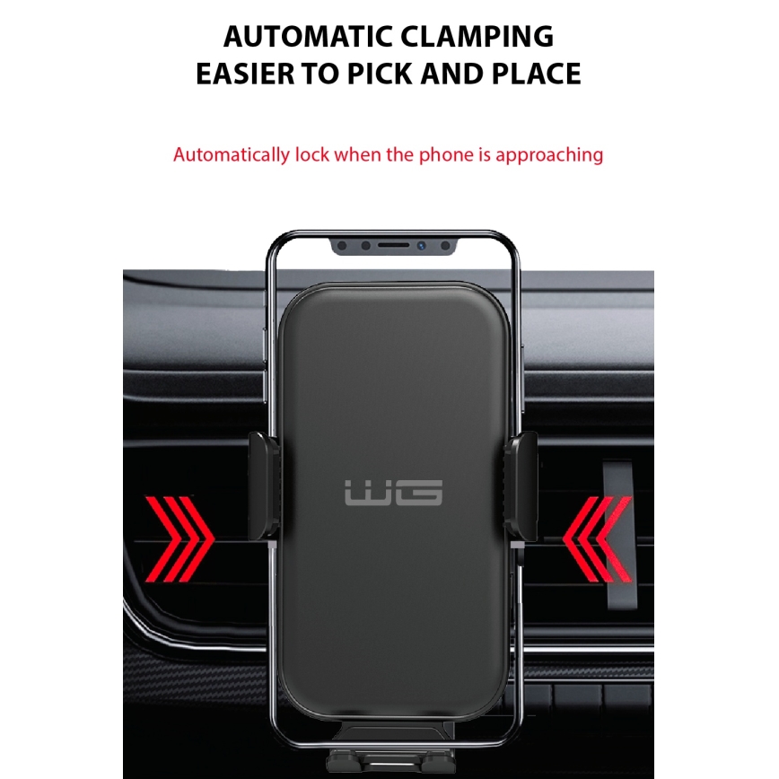 Winner Group - Chargeur sans fil et support pour voiture 15W