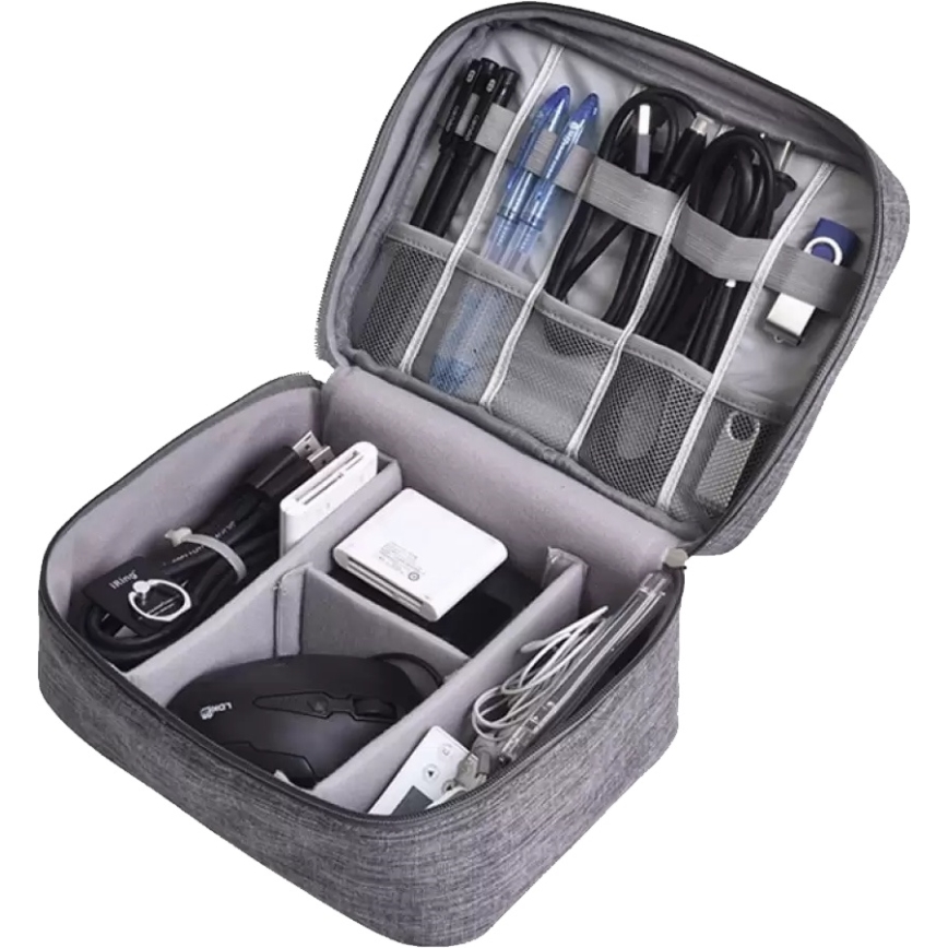 Winner Group - Elektronik-Reisetasche grau